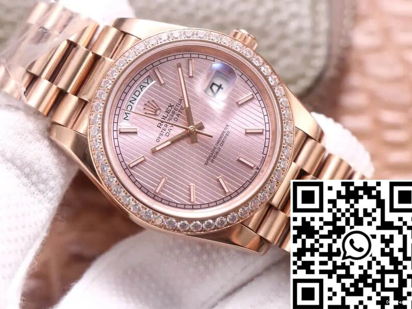 M228345RBR-0010 Rolex Rose Date Factory EW Day Gold 0323